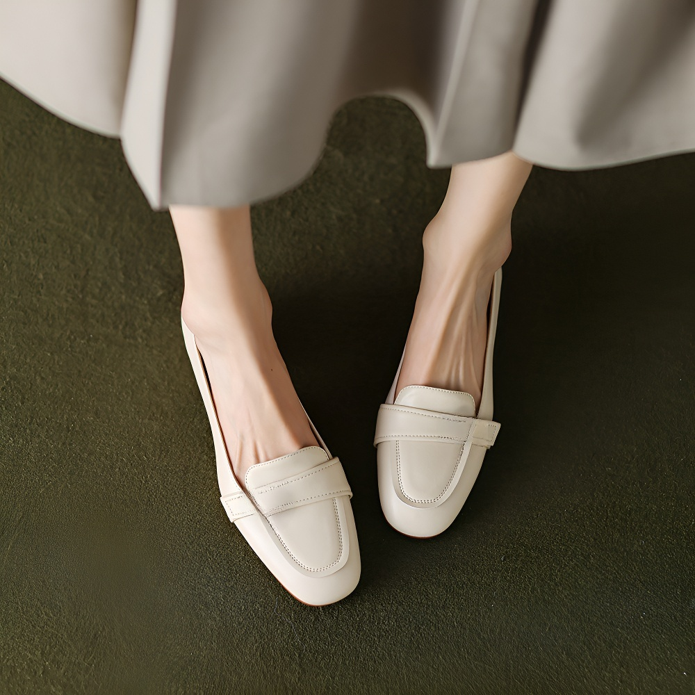 バックル付き美脚ビットローファー全体画像