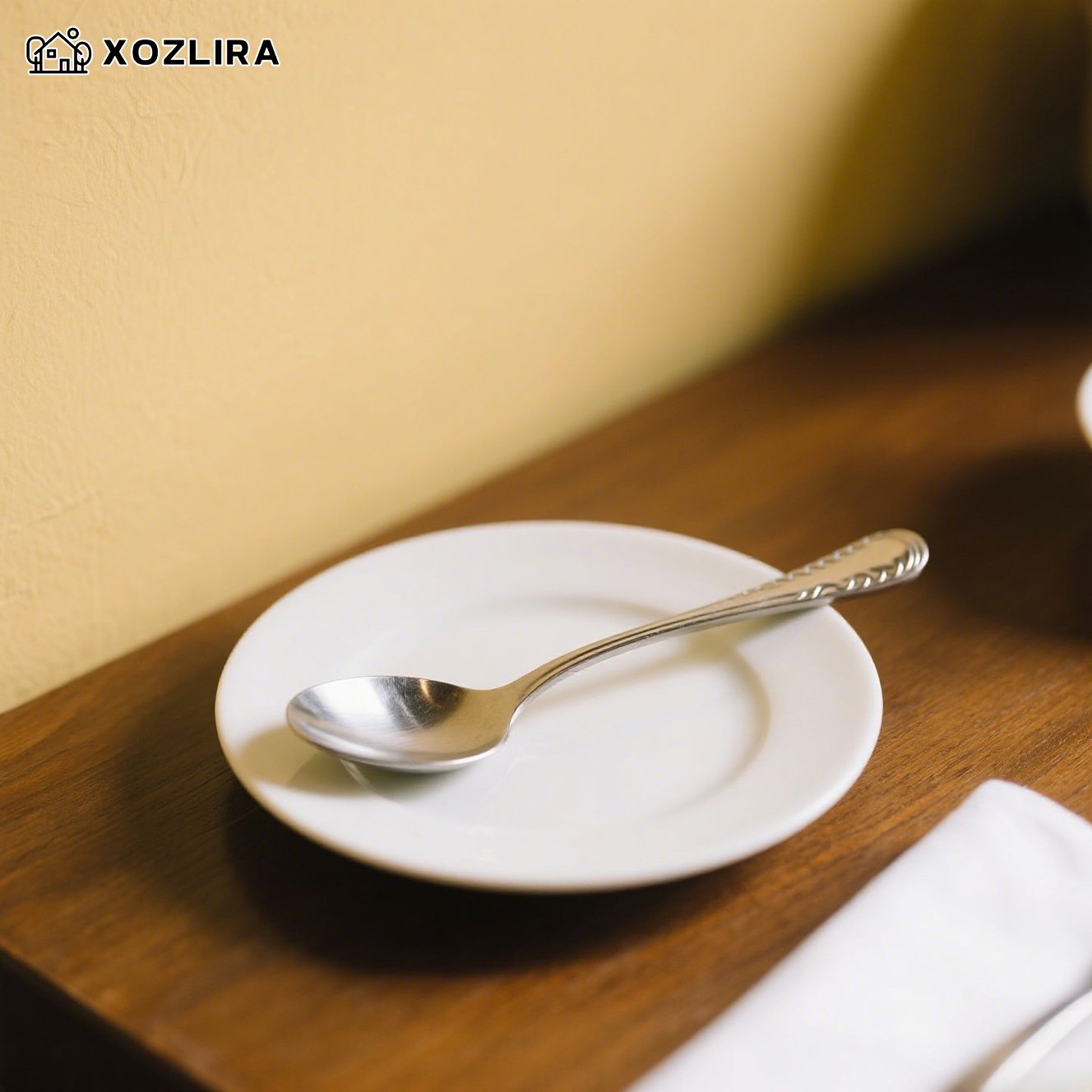 두꺼운 스테인리스 스틸 수프 스푼