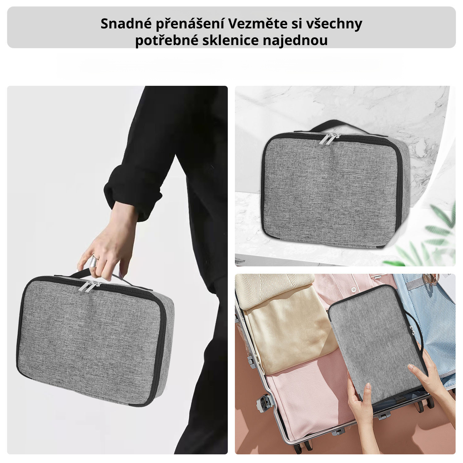 Cestovní pouzdro na brýle