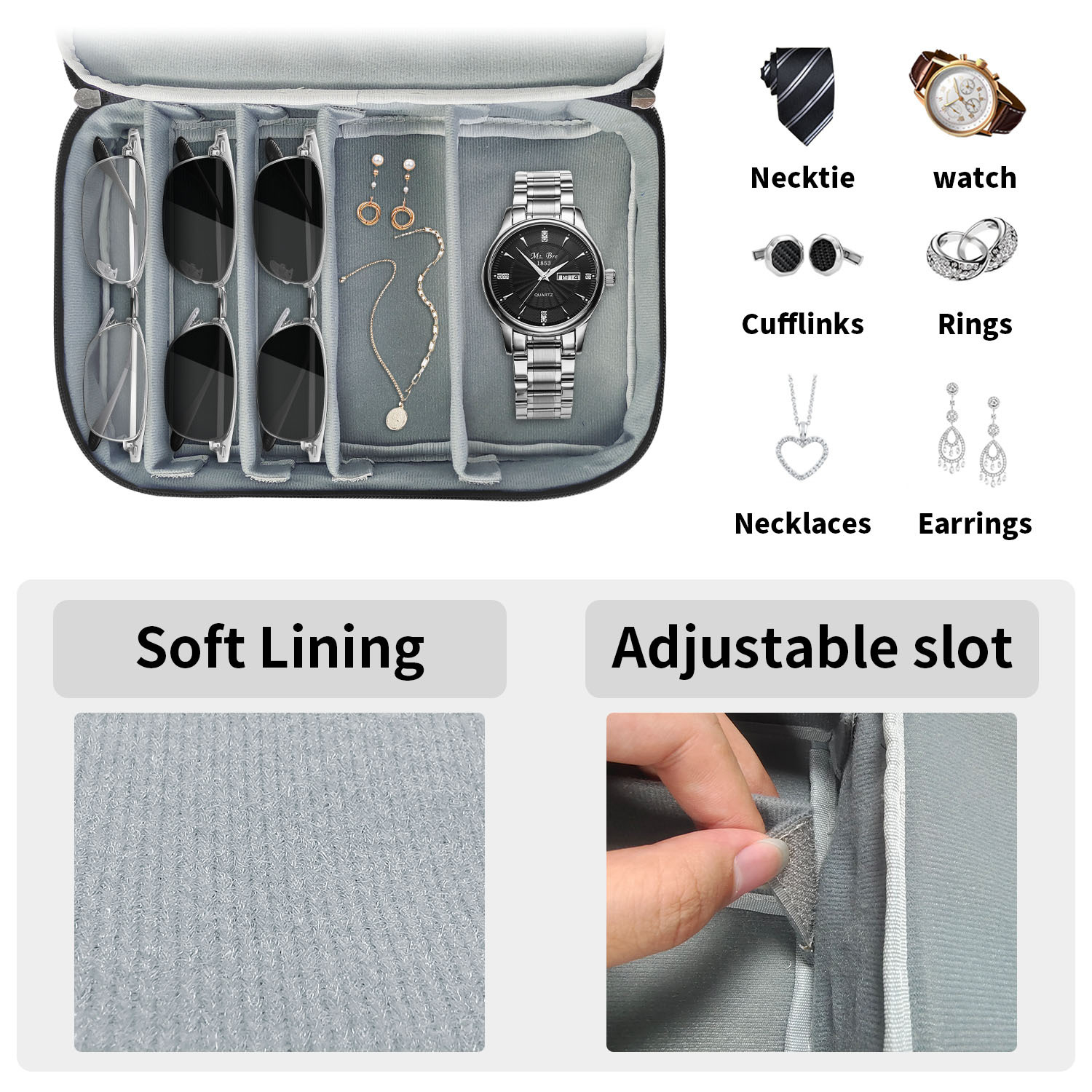 Cestovní pouzdro na brýle