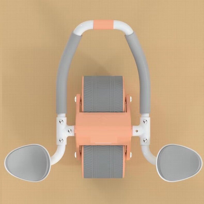 Trénink břišních svalů s dvojitým odrazem a ložiskem břišního kola