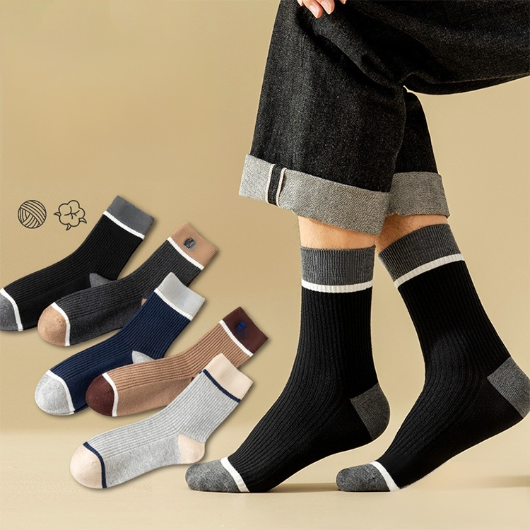 Socken aus reiner Baumwolle für Männer
