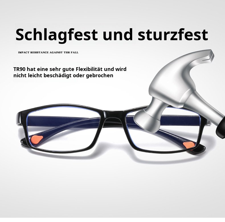 Schutzbrille gegen digitale Augenbelastung