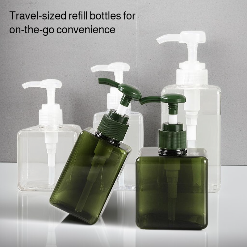 Large-capacity portable dispenser pump bottle