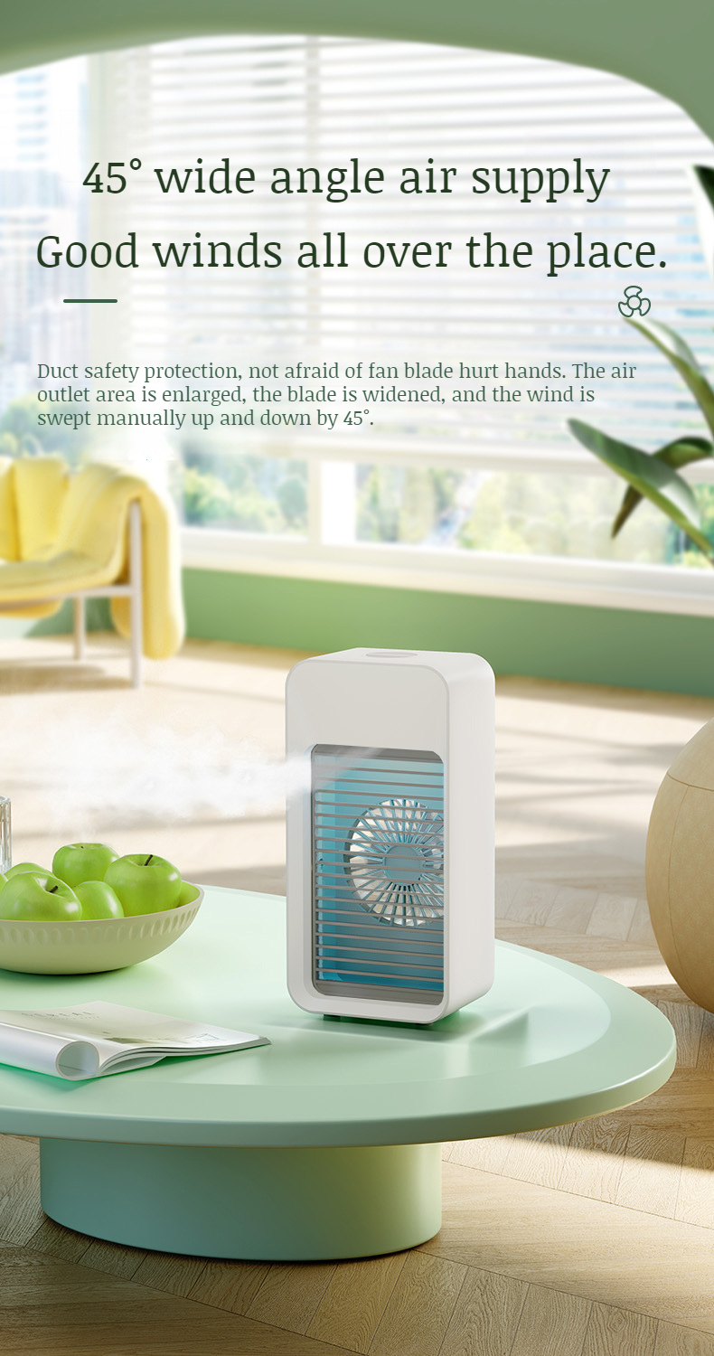 Home office mini air cooler and humidifier