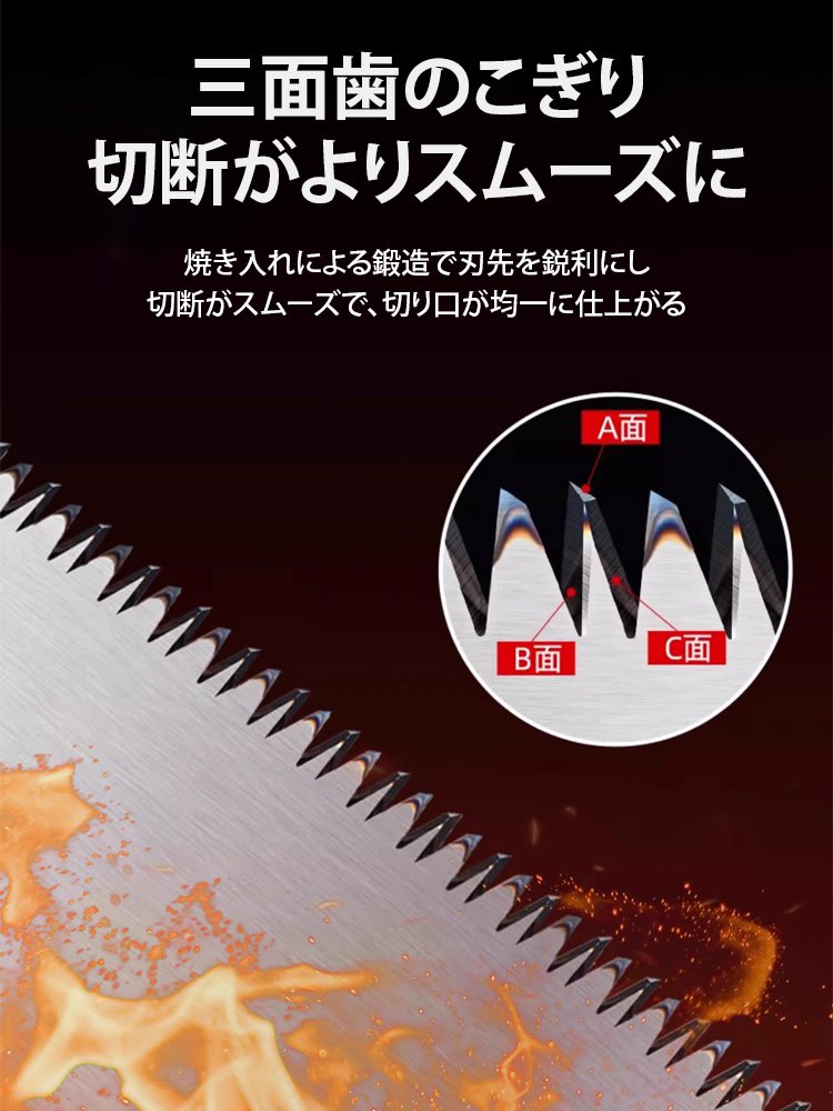 ミニ型折りたたみノコギリ