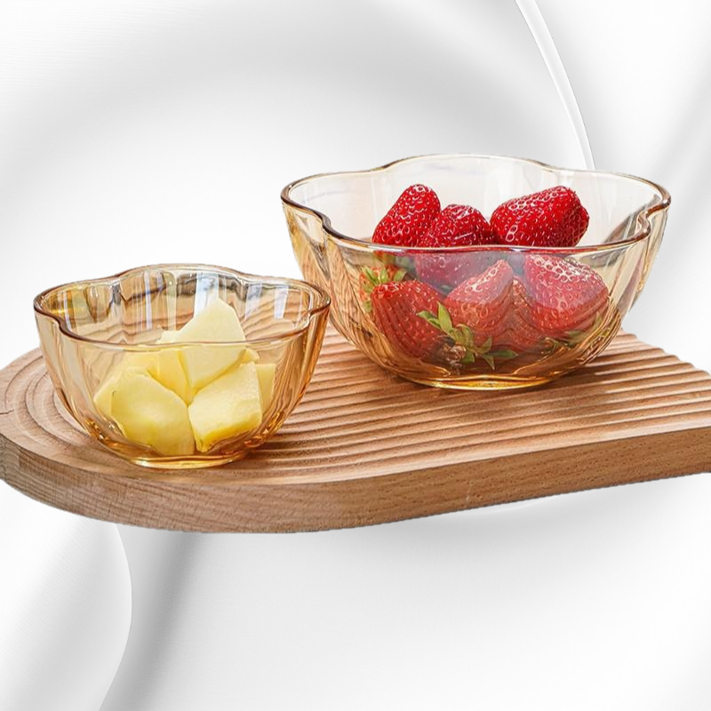 Mini Glas Schüssel für Gewürze und Salate