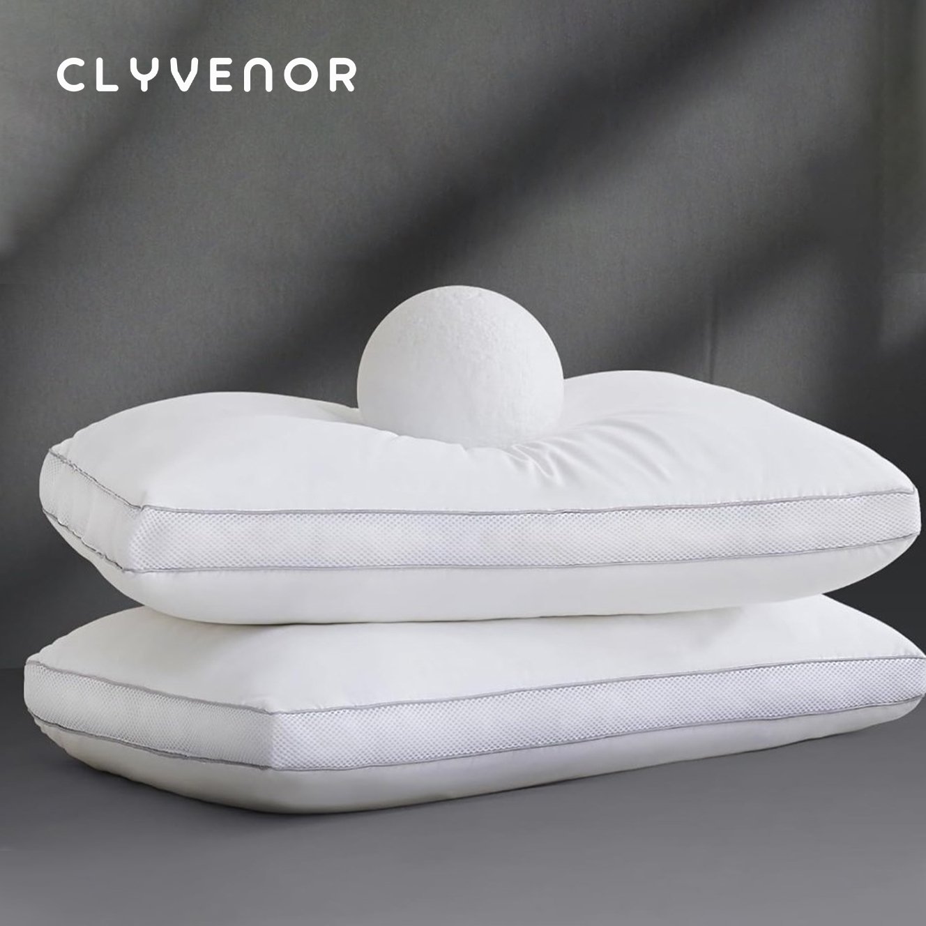 Sleep Enhancing Cervical Support Comfort Goose Down Pillow