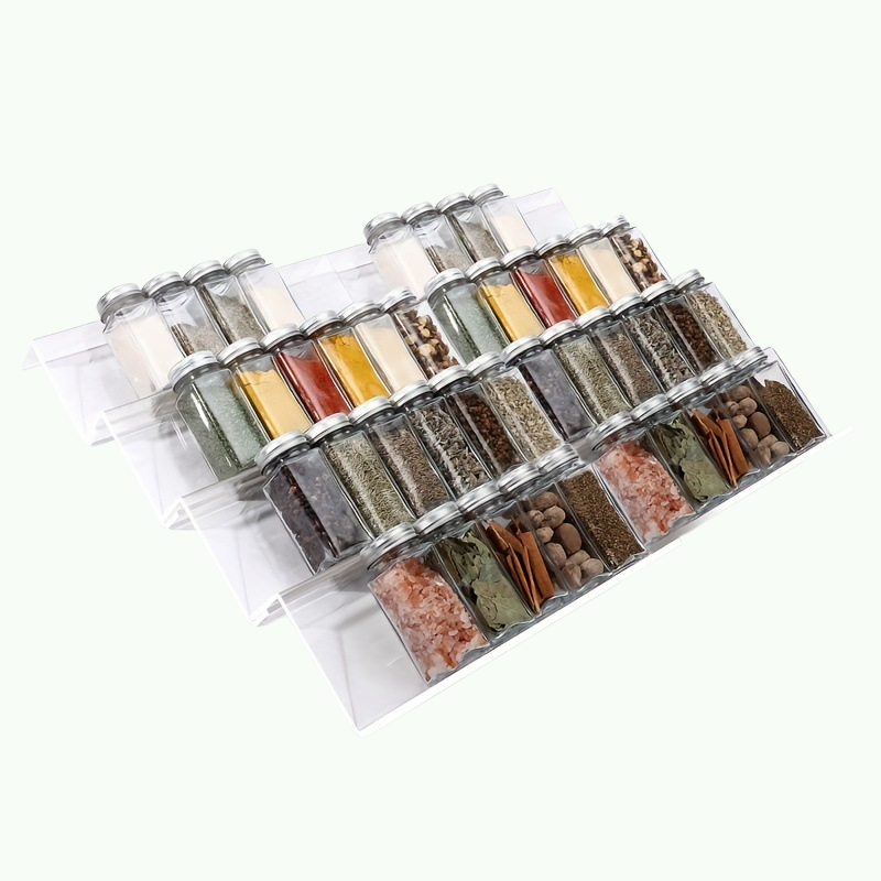 조절 가능한 아크릴 향신료 선반