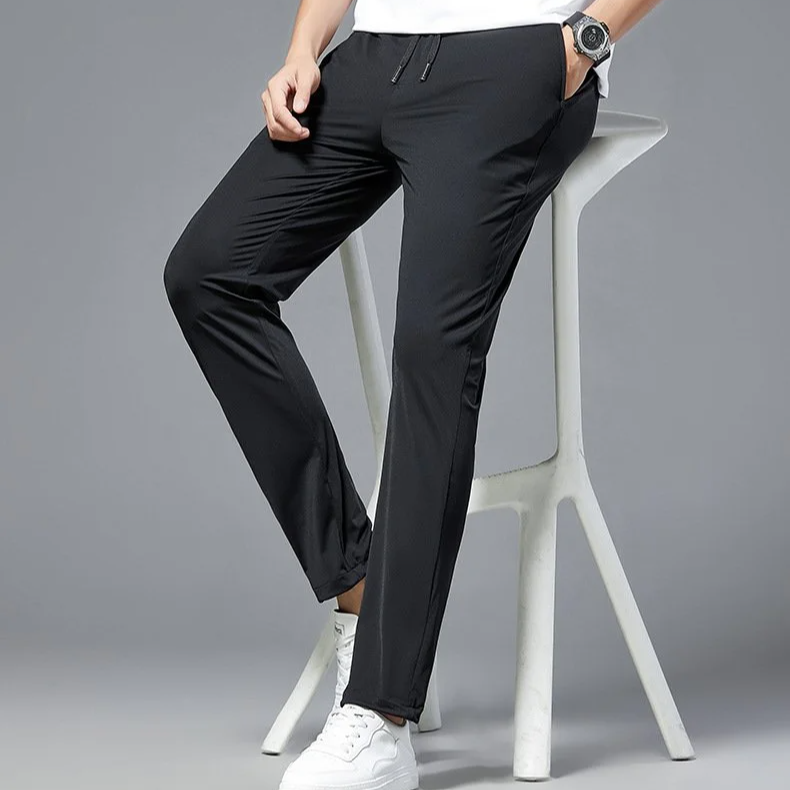 남성 캐주얼 접촉 냉감 바지