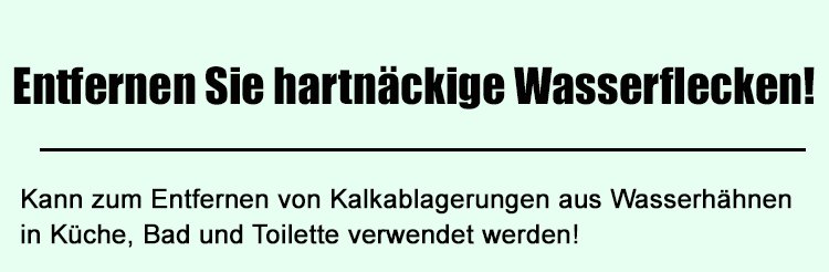 Reinigung von Badfliesen mit doppelseitigem Stahldrahtgewebe