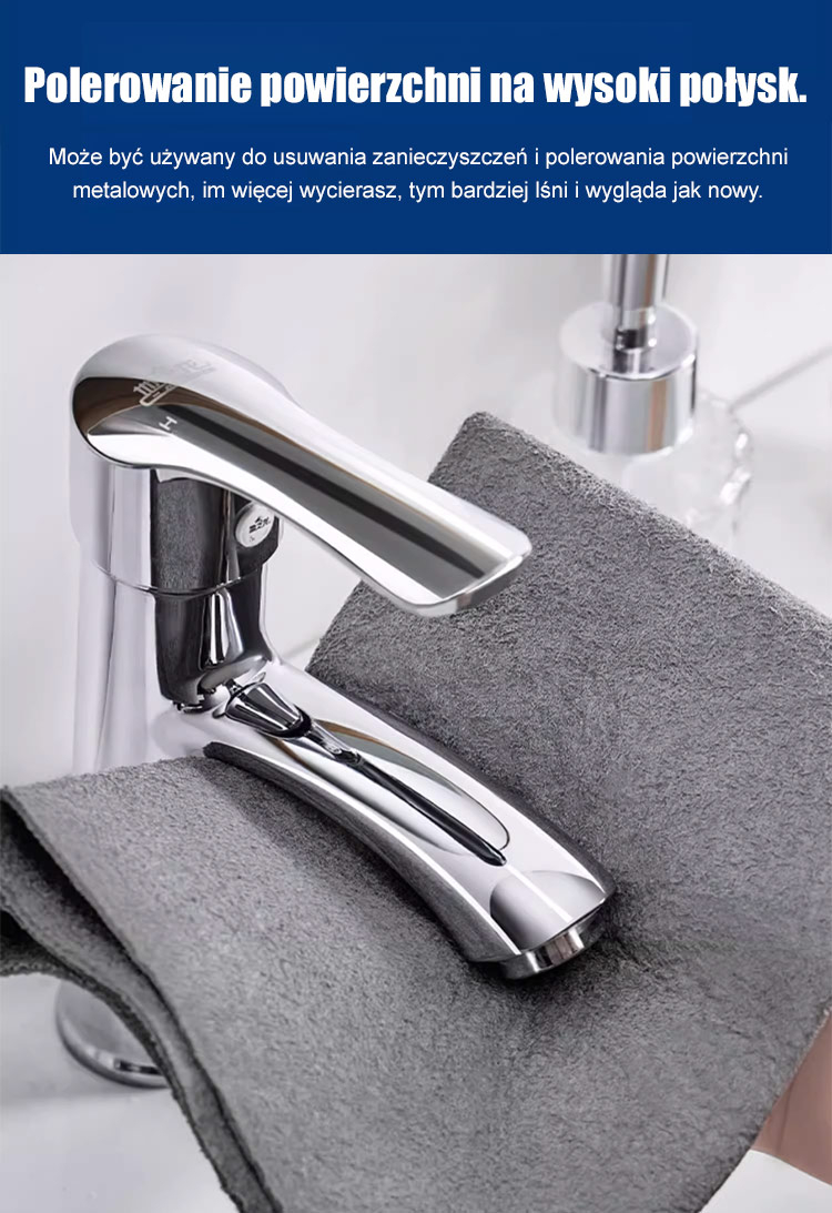 Akcesorium do czyszczenia szyb bez smug