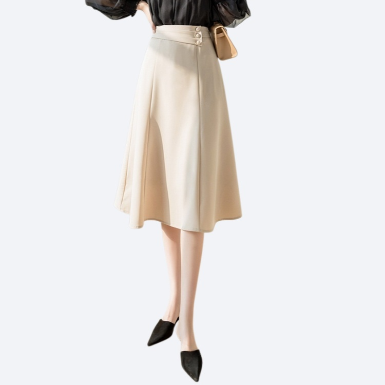 Irregular commuting skirt