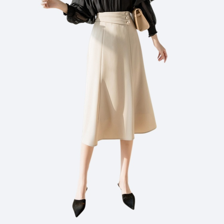 Irregular commuting skirt