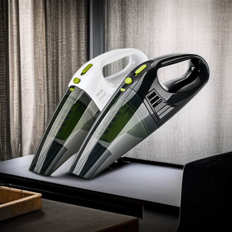 High power wet and dry vacuum cleaner for vehicles