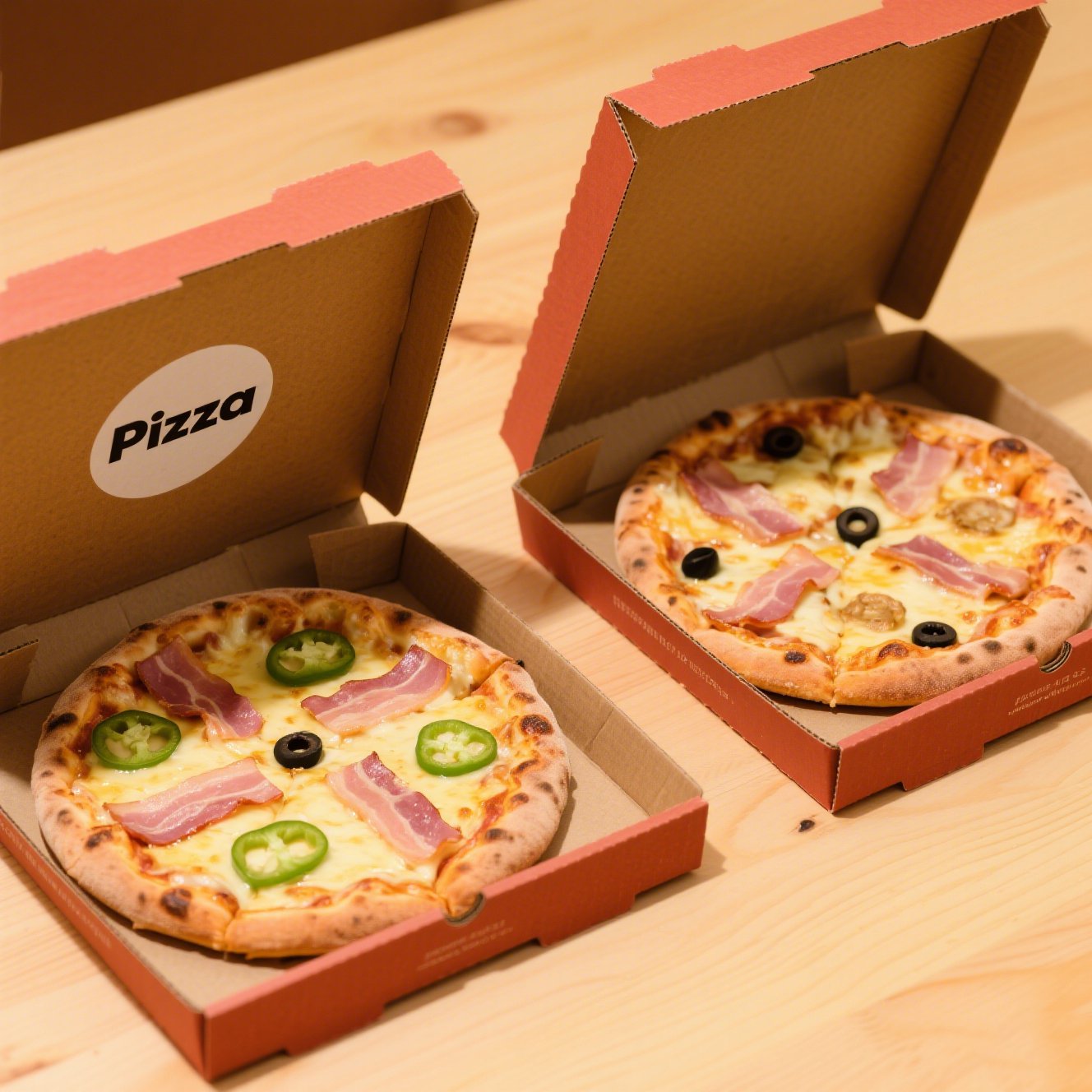 4-Zoll Hawaii Pizza Snack (2er-Pack)