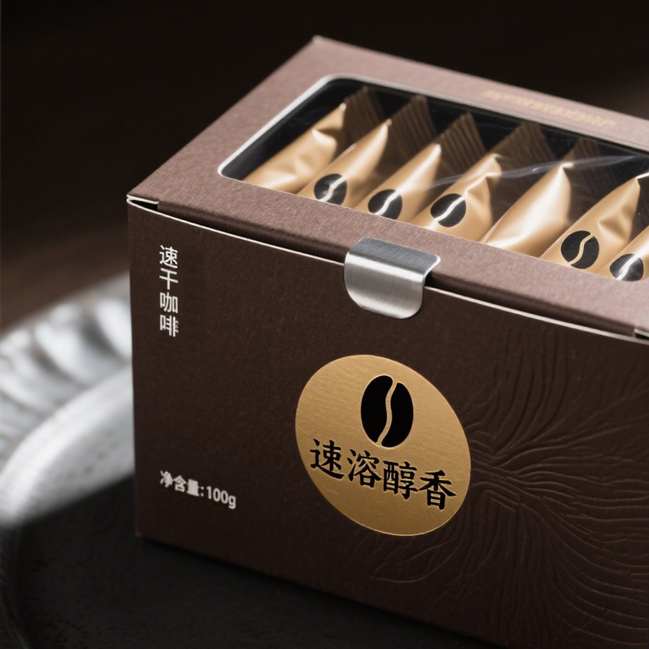 100g Schnell löslicher Bitterkaffee (2er Pack)