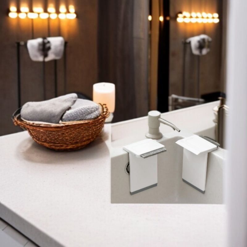 거울 탁자 전방위 청소 브러시