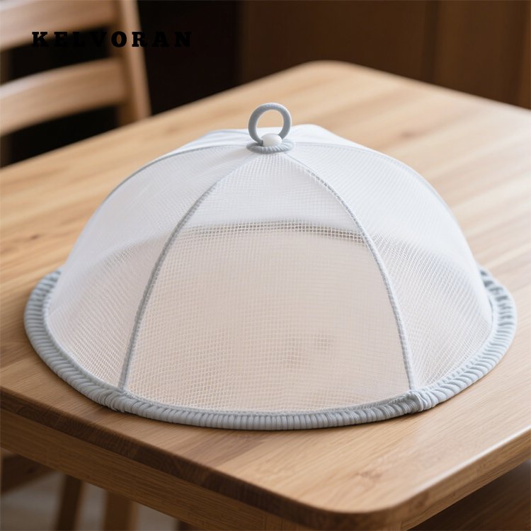 Mesh food cover for home use, dustproof, fly-proof and dust-proof dining table cover