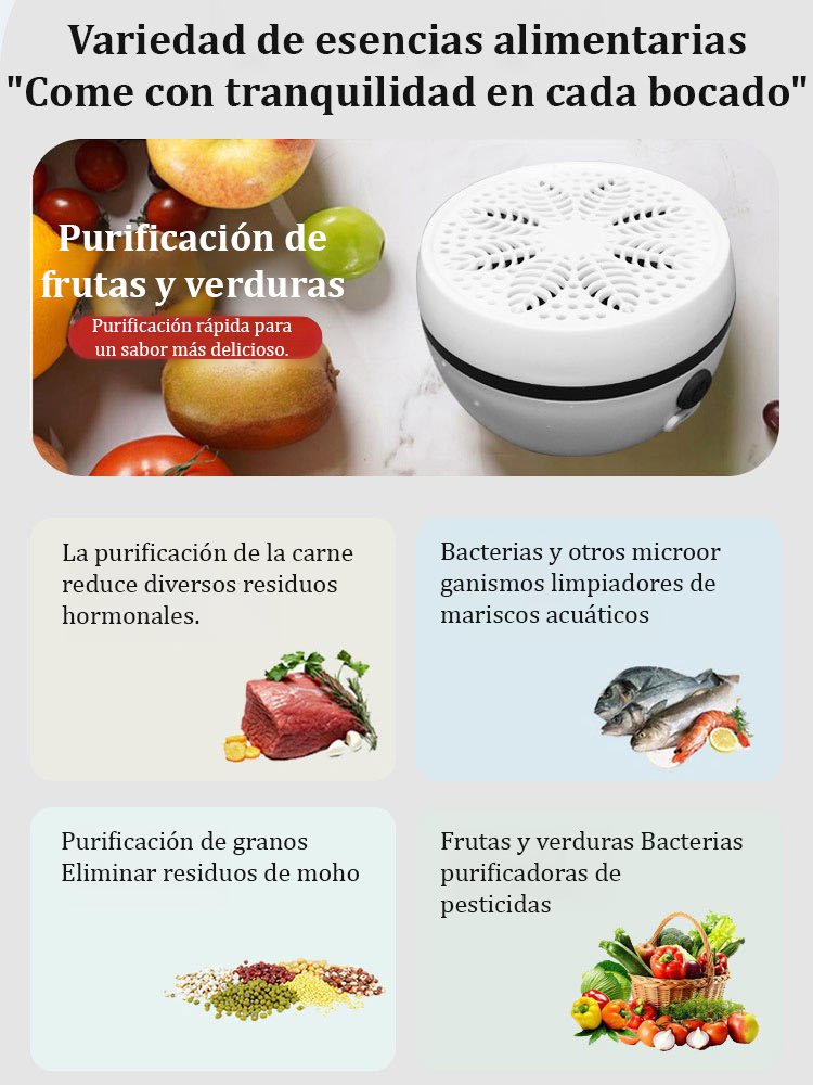 【Liberar las manos】Máquina automática para lavar verduras y frutas