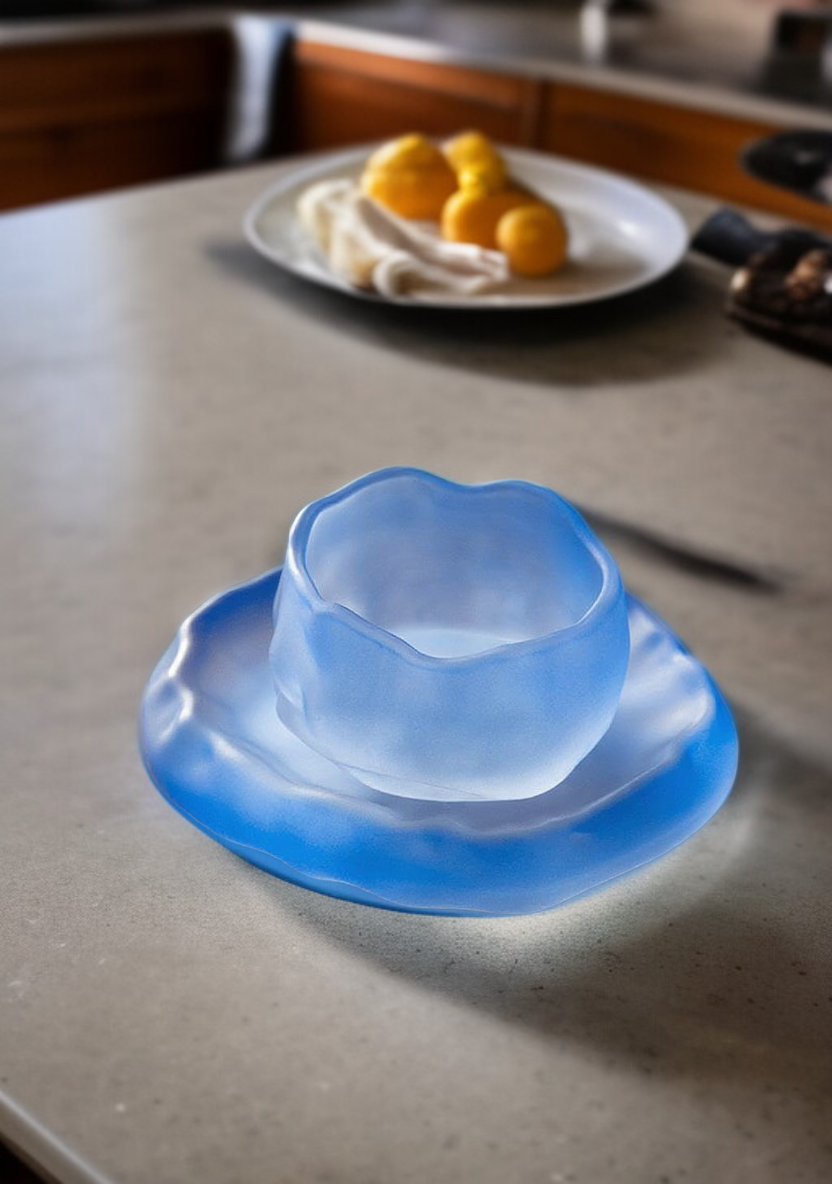 透明ガラス製・小型ティーカップの美しさ