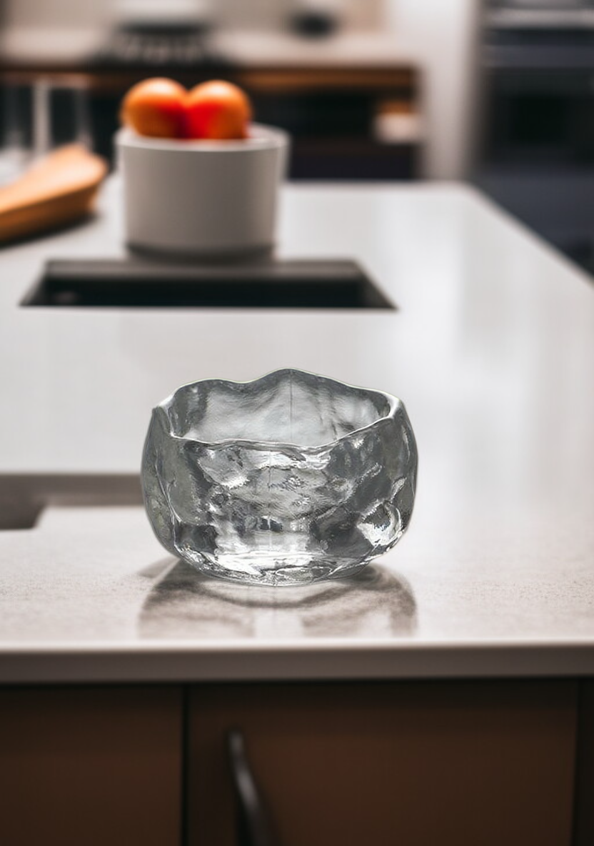 現代的なガラス茶器・透明ティーカップ