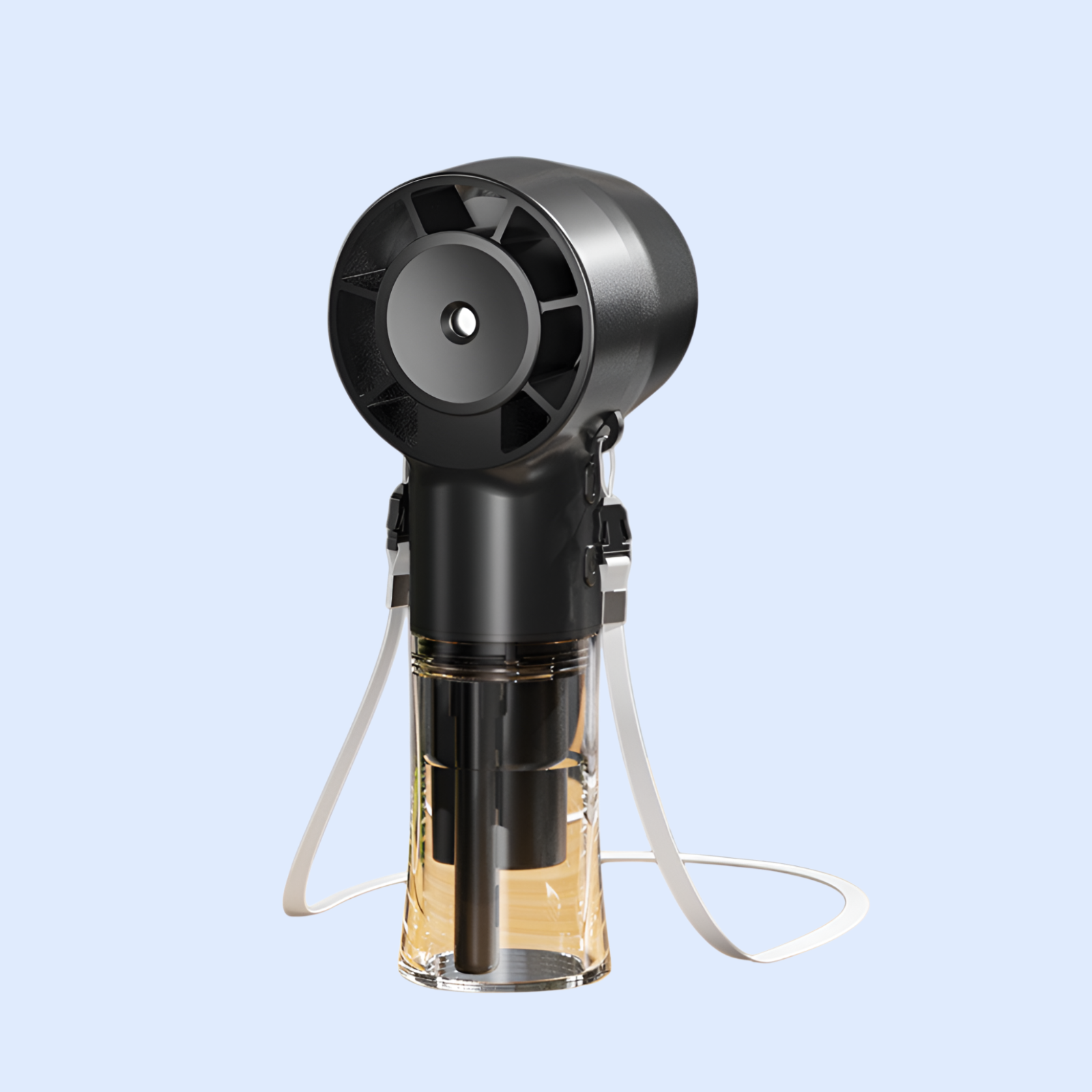 携帯扇風機 ハンディファン 手持ち扇風機 充電式 加湿器 USB扇風機 小型 静音 風量調節 手持ち 卓上 首掛け せんぷうき ミニファン 熱中症対策