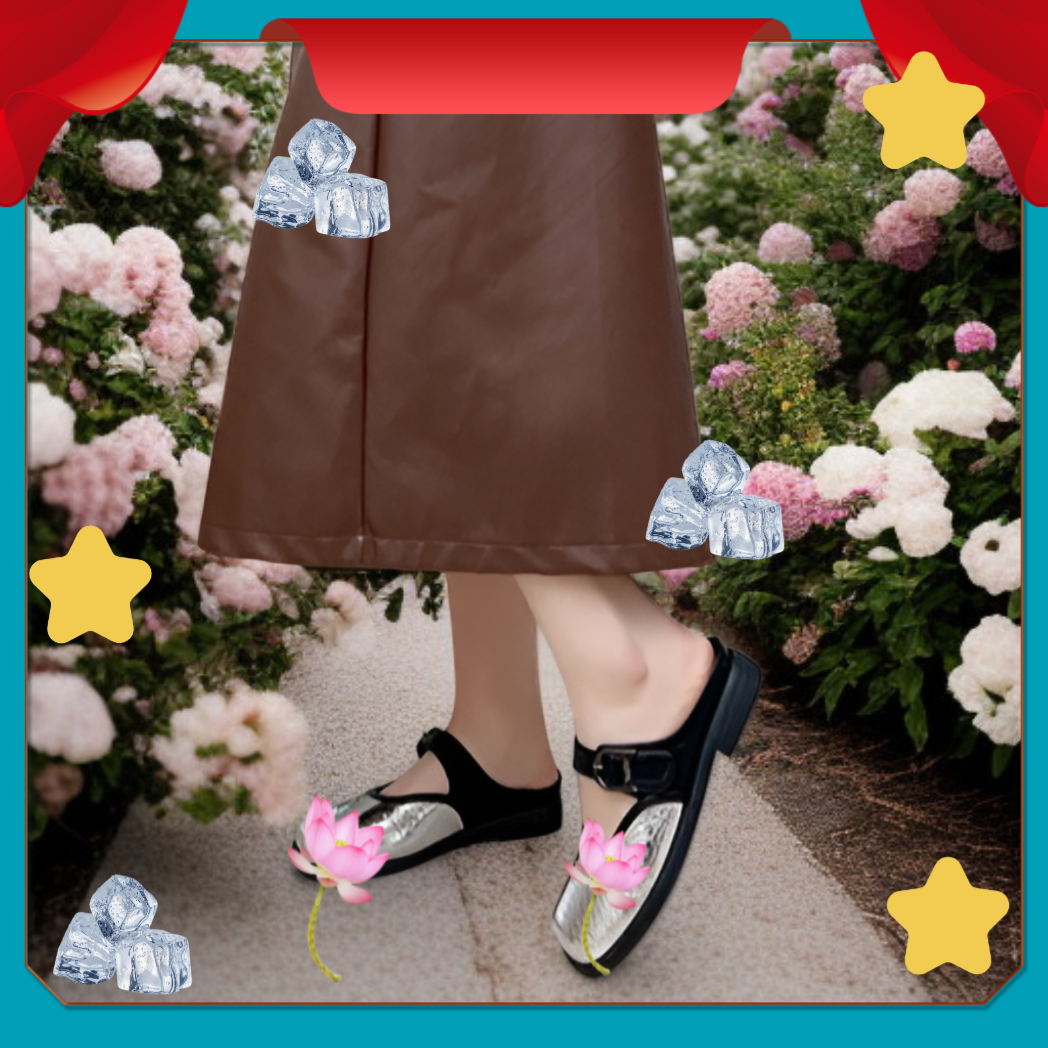 2025年新作レディース半オープンバックサンダル：万能な履きやすい靴、柔らかいソールの快適なスリッポン