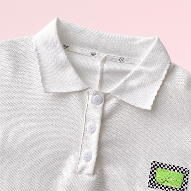 レディース夏ファッションニッチカラー半袖Tシャツ