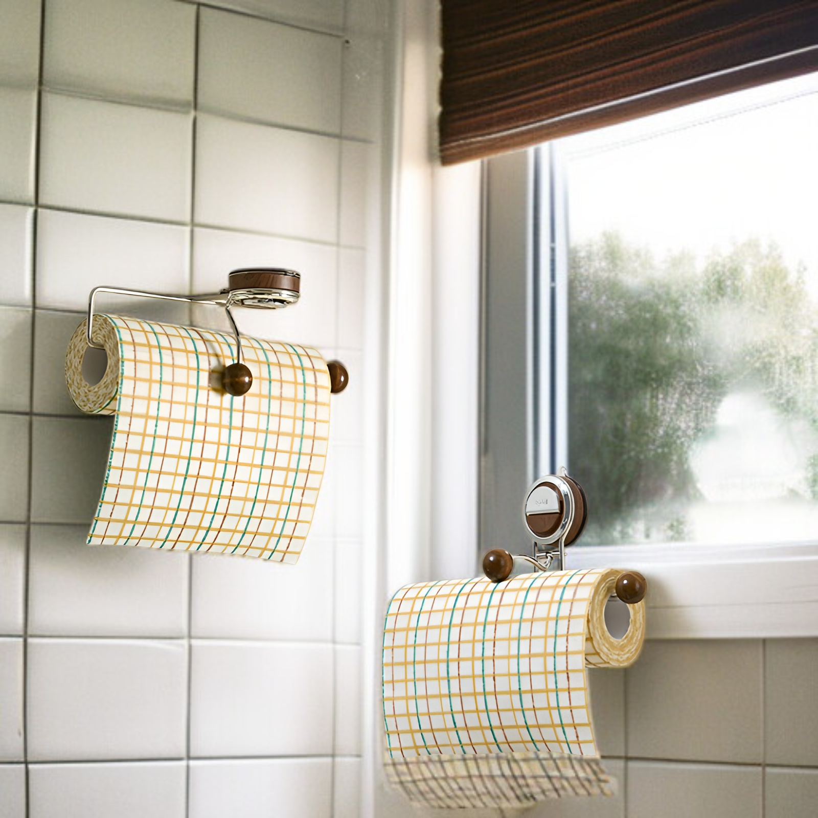 吸盤ラグロールペーパー収納ラック壁掛けキッチンハンドタオルバスルームタオルペーパータオル取り外し可能な収納ラック