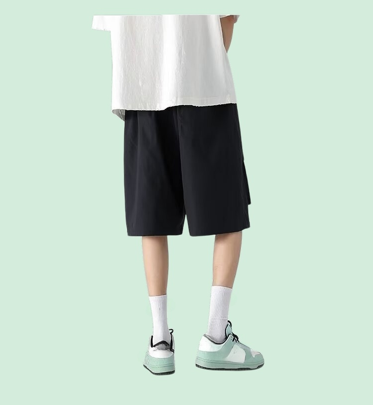 شورت شحن رجالي صيفي رفيع فضفاض غير رسمي