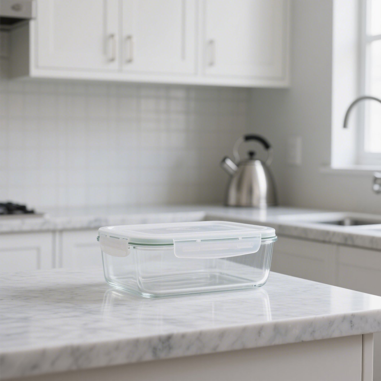 透明な食品保存ボックス