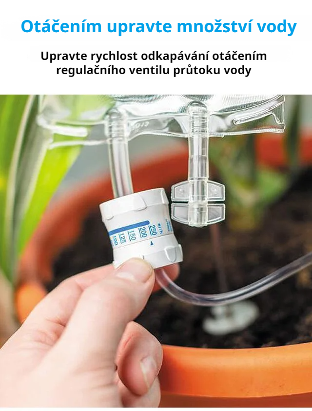 Domácí automatický zavlažovací stroj v moderní domácnosti