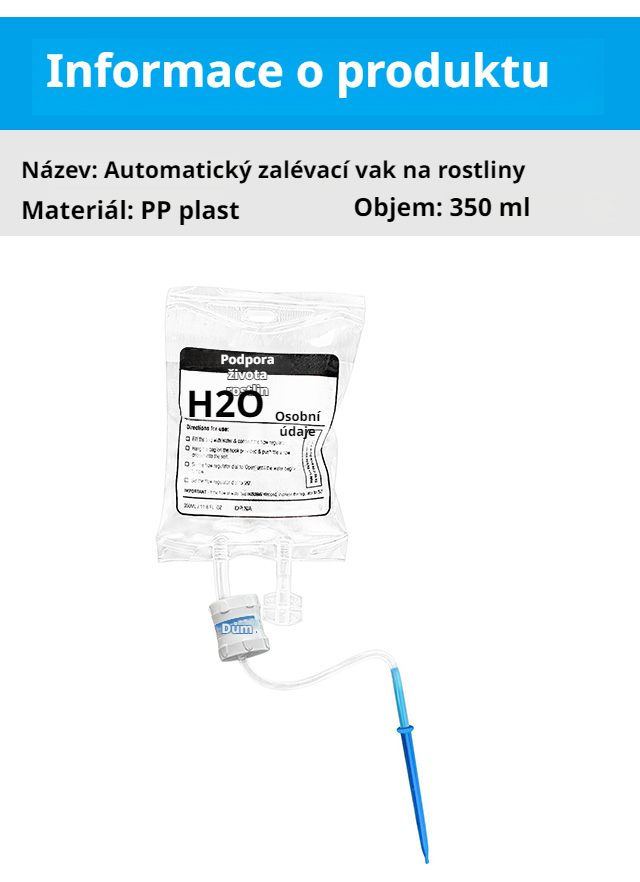 Zavlažovací stroj pro skleníky a domácí rostliny