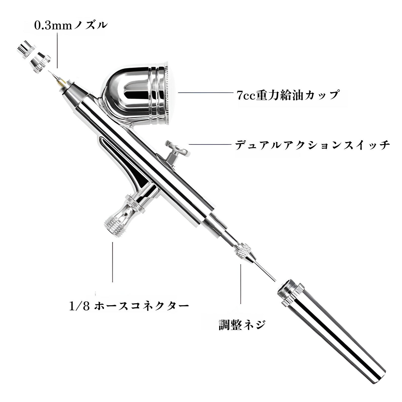 ケーキエアブラシネイルアートタトゥーモデルエアブラシポータブルアート絵画スプレーツールペイントエアブラシモデルスプレーペイント家具修理