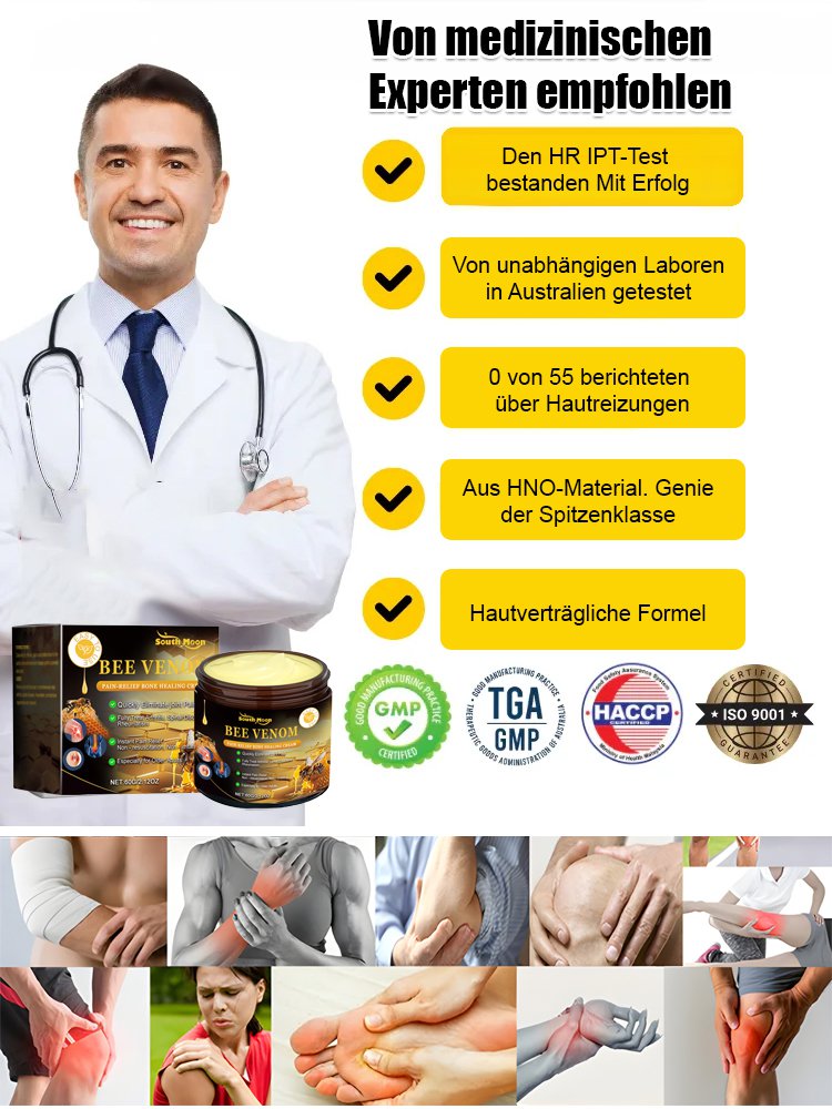 Bienengift-Schmerzstillende-Knochenheilcreme