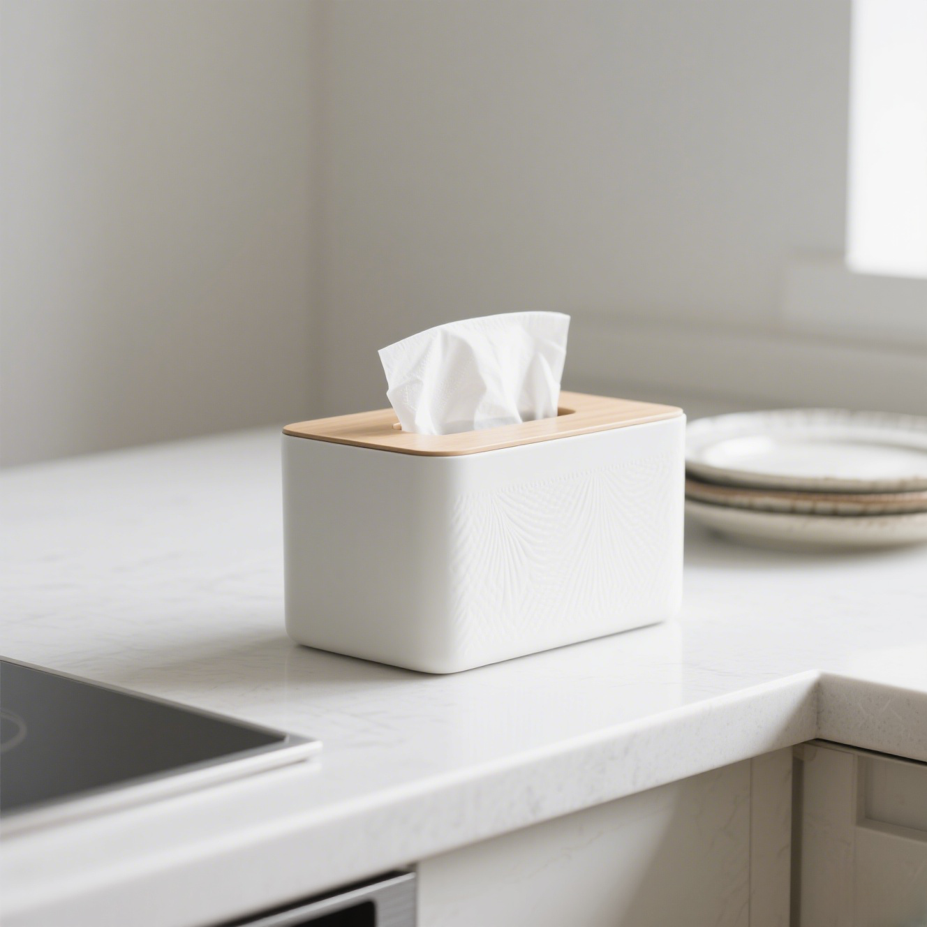 北歐風抽紙盒簡約設計展示