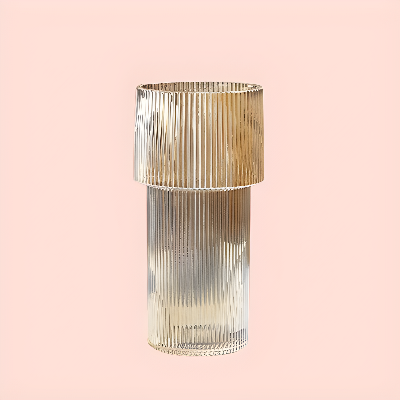 Chinese vertical glass vase