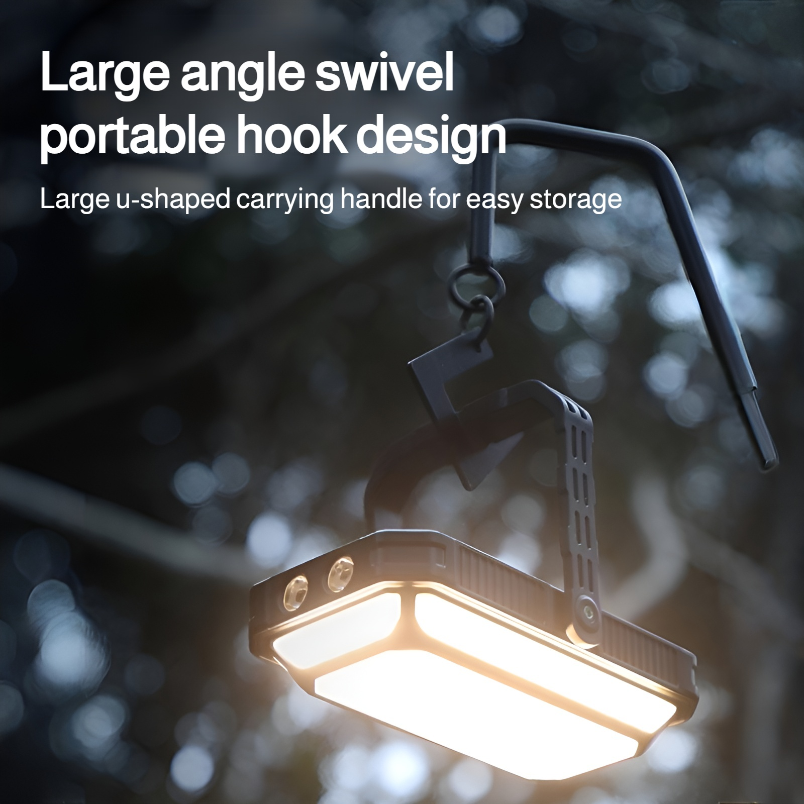 Outdoor camping light solar charging