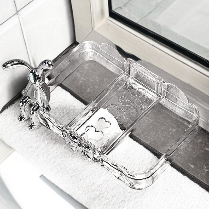 고인 물 방지 화장실 벽걸이식 펀치 면제 비누함