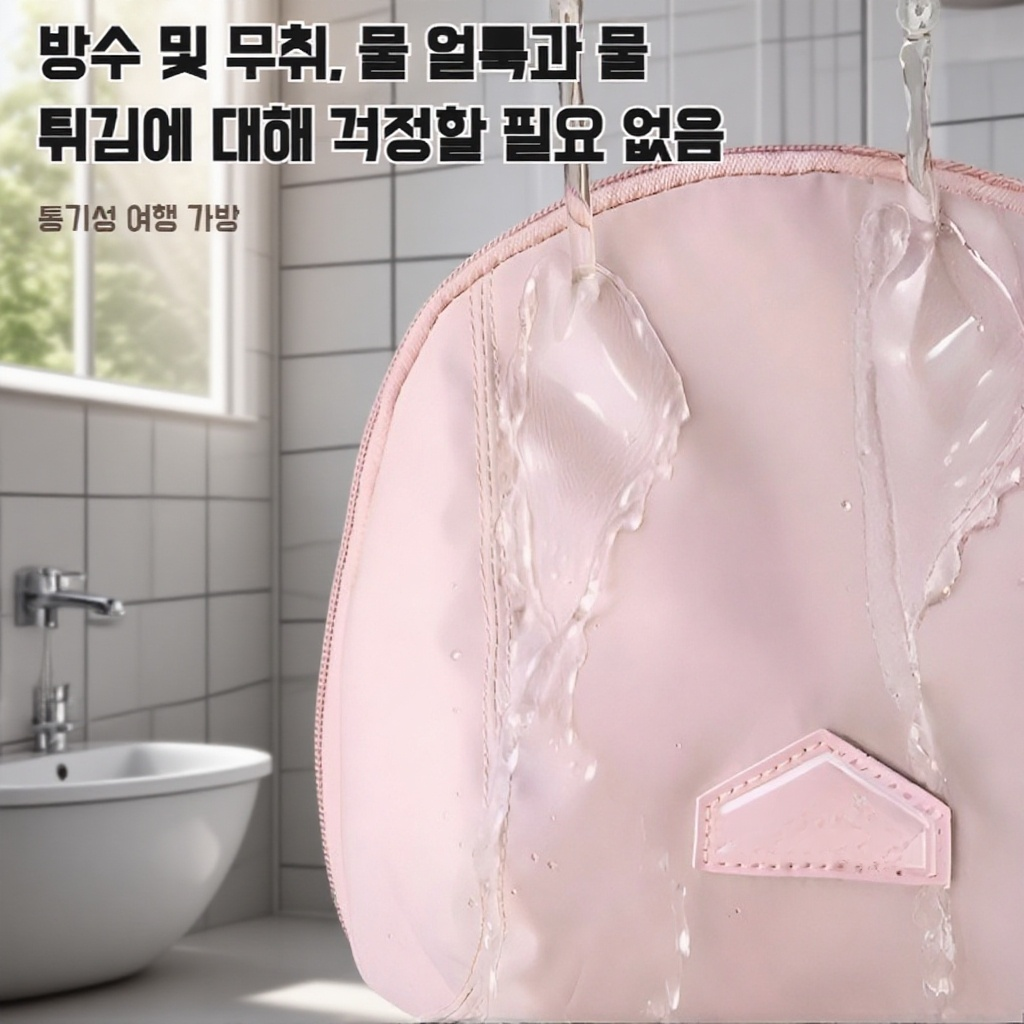 여행 필수품 속옷 정리 가방 사용 예시