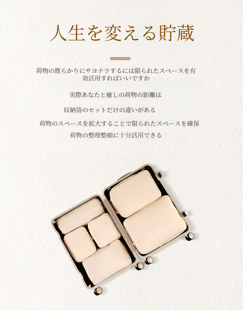 エスプレッソ・トラベル・オーガナイザーセット全体画像