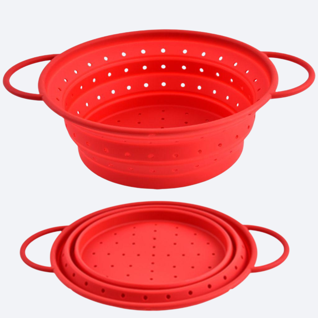 食品グレードシリカゲル折りたたみ式キッチン洗いかご