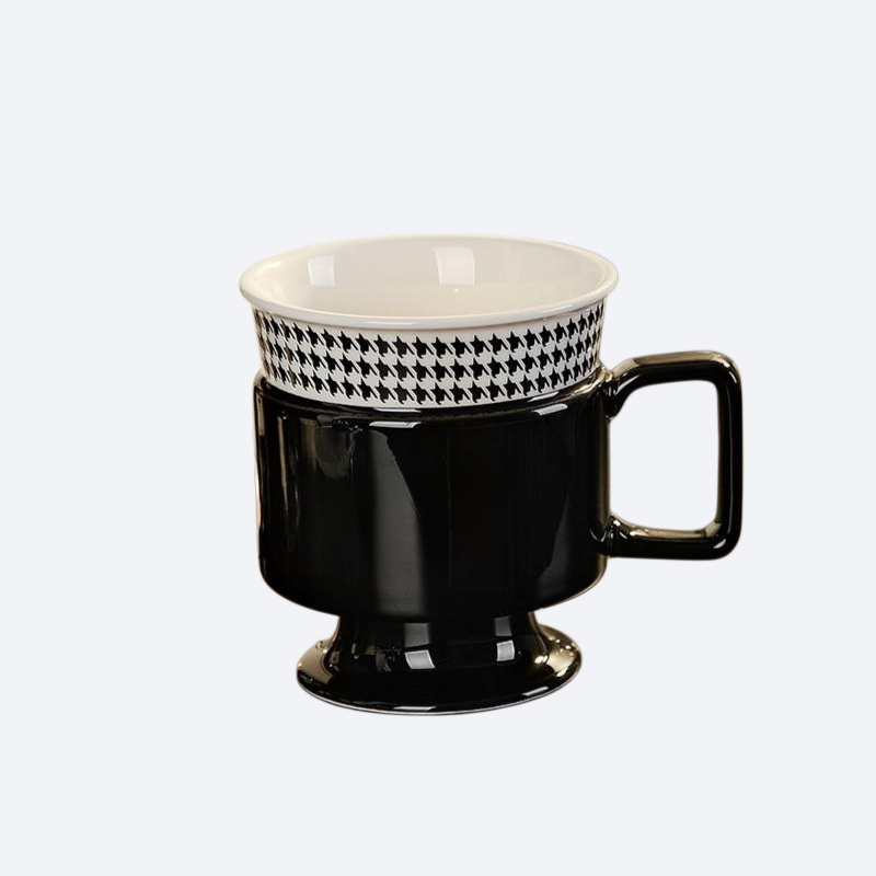 French high-end light luxury ceramic coffee cup