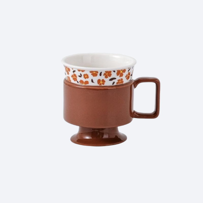 French high-end light luxury ceramic coffee cup