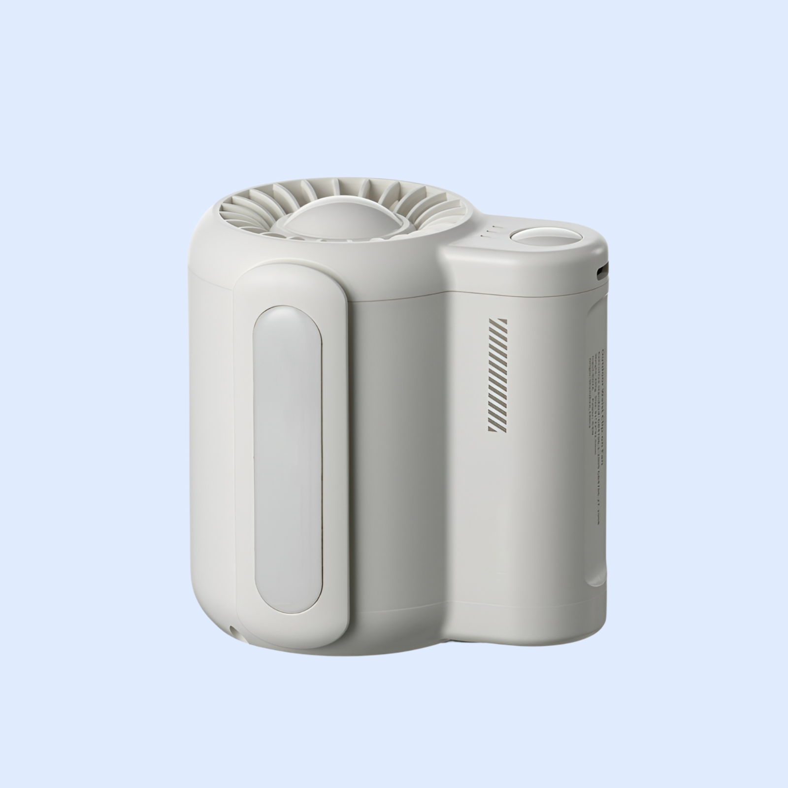 新しいF013屋外腰掛けファン、強力な風力ポータブルファンUSB充電ファン、建設現場ポータブル小型ファン、冷却エアコンファン