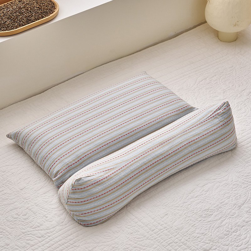 삼각 견인 메밀 베개 조합