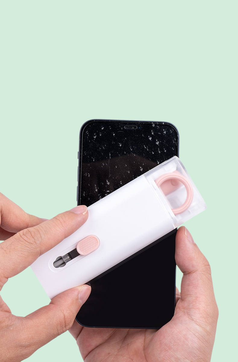 فرشاة أذن متعددة الوظائف لتنظيف وإزالة الغبار والكمبيوتر والهاتف المحمول