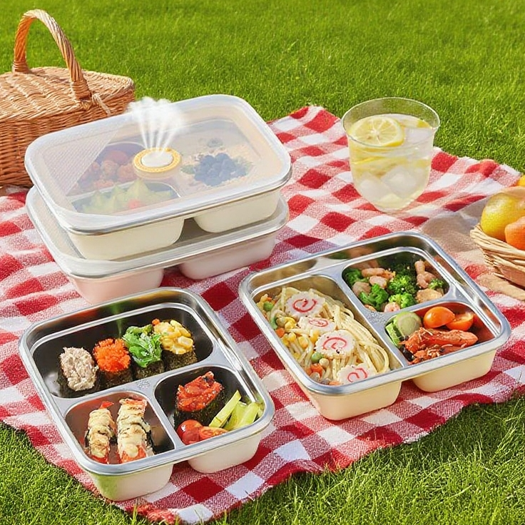 シール漏れ防止機能付きタッパーの蓋