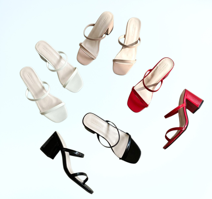 夏にぴったりの、スクエアトゥのオープントゥで万能な厚底サンダルが登場